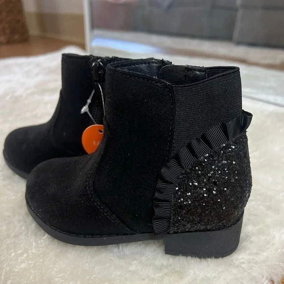 NWT JUMPING BEANS LUELLA TODDLER GIRLS’ ANKLE BOOTS - Picture 3 of 8